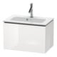Duravit Meuble sous-lavabo Compact L-Cube 62x39,1 cm, blanc mat, 1 tiroir, suspendu-3