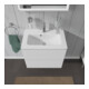 Duravit Meuble sous lavabo Compact L-Cube 62x39,1 cm, blanc mat, 2 tiroirs, suspendu