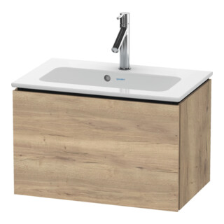 Duravit Meuble sous-lavabo Compact L-Cube 62x39,1 cm, blanc œuf, 1 tiroir, suspendu