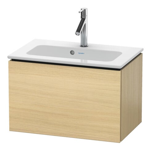 Duravit Meuble sous-lavabo Compact L-Cube 62x39,1 cm, méd. chêne, 1 tiroir, suspendu