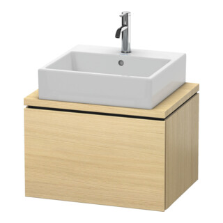 Duravit Meuble sous-lavabo Compact L-Cube 62x47,7 cm, méd. œuf, c. console, 1 tiroir