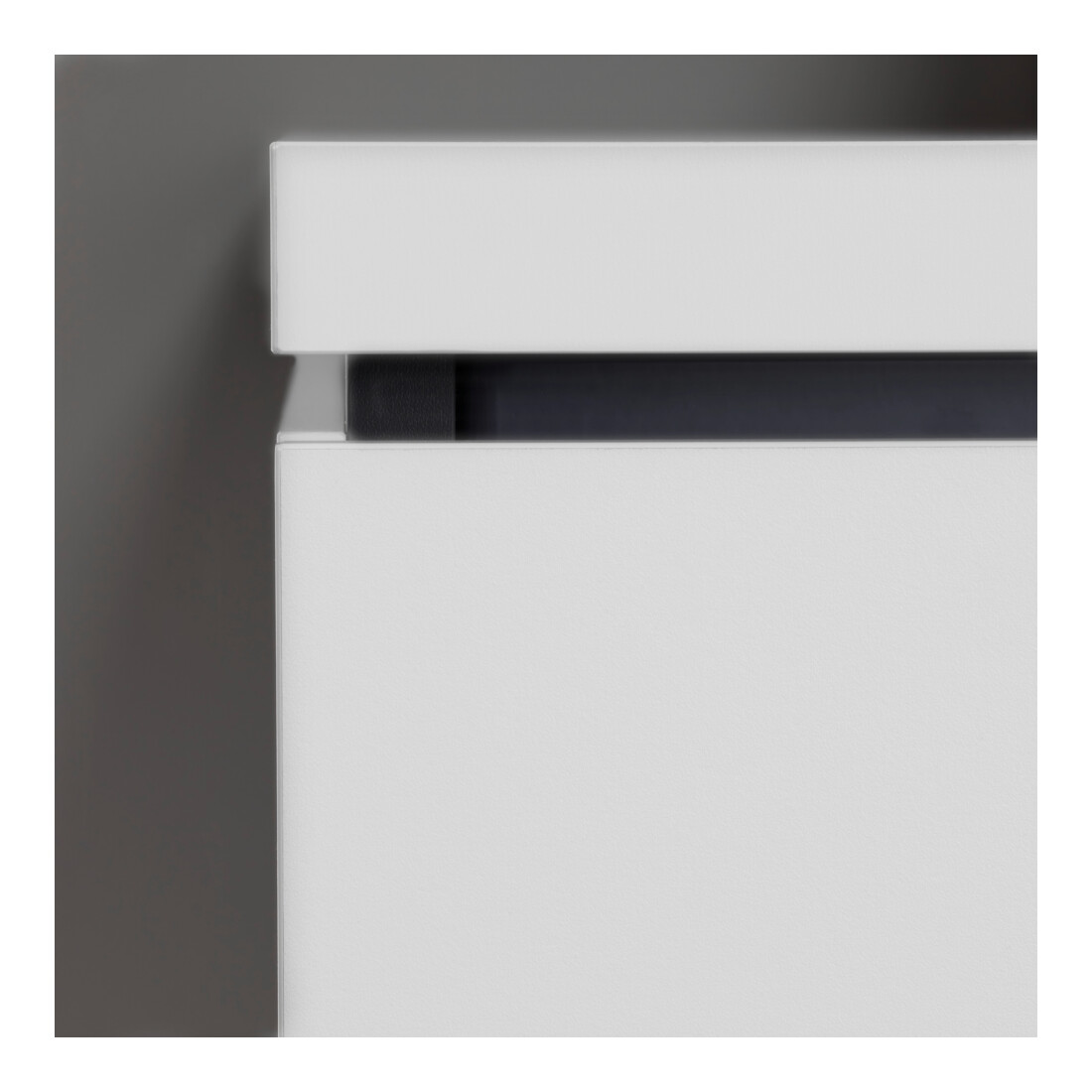Duravit Meuble sous-lavabo Compact L-Cube 62x47,7 cm, sans console, 2 tiroirs