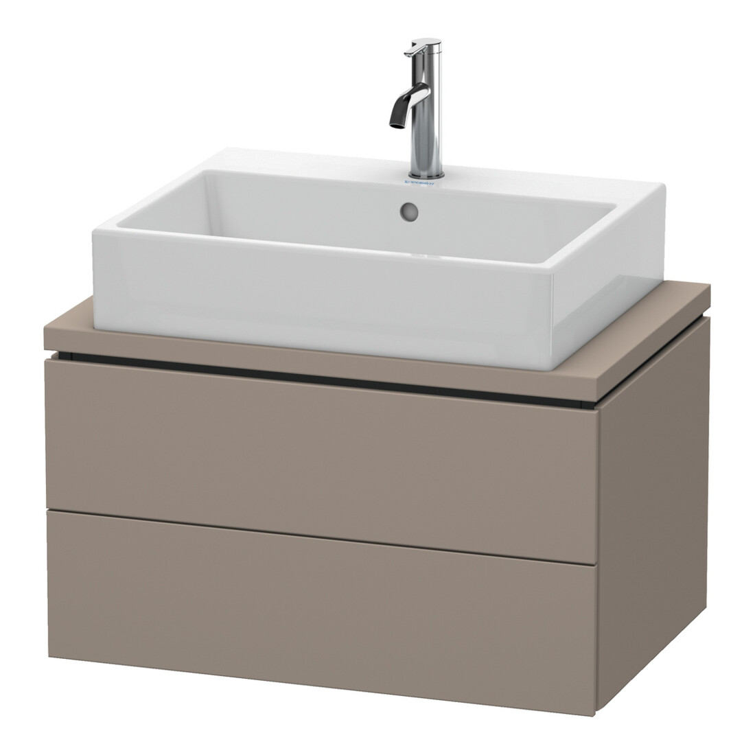 Duravit Meuble sous-lavabo Compact L-Cube 72x47,7 cm, bas. ma, f Kons, 2 tiroirs