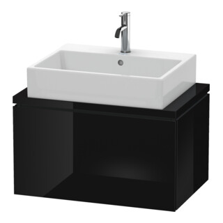 Duravit Meuble sous-lavabo Compact L-Cube 72x47,7 cm, blanc brillant, 1 tiroir