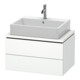 Duravit Meuble sous-lavabo Compact L-Cube 72x47,7 cm, blanc mat, 2 tiroirs-1