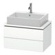 Duravit Meuble sous lavabo Compact L-Cube 72x47,7 cm, blanc mat, 2 tiroirs-1