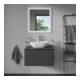 Duravit Meuble sous-lavabo Compact L-Cube 72x47,7 cm, graphite mat, 2 tiroirs-2