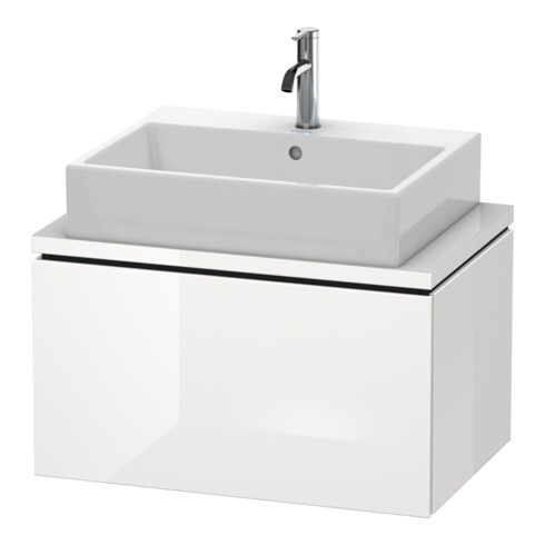 Duravit Meuble sous lavabo Compact L-Cube 72x47,7 cm, noyer, 1 tiroir, pour console