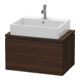 Duravit Meuble sous-lavabo Compact L-Cube 72x47,7 cm, noyer, 2 tiroirs-1