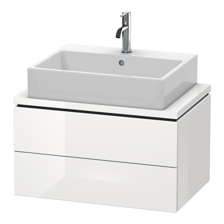 Duravit Meuble sous-lavabo Compact L-Cube 72x47,7 cm, noyer, 2 tiroirs