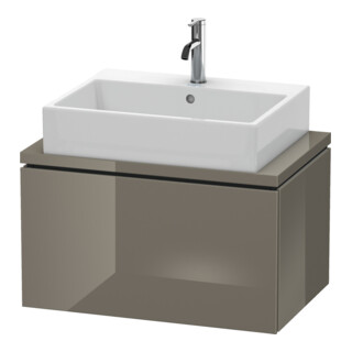 Duravit Meuble sous-lavabo Compact L-Cube 72x47,7cm, blanc brillant, 1 tiroir