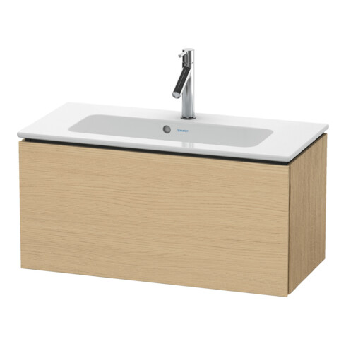 Duravit Meuble sous lavabo Compact L-Cube 82x39,1 cm, blanc œuf, 1 tiroir, suspendu