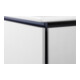 Duravit Meuble sous-lavabo Compact L-Cube 82x39,1 cm, graphite mat, 2 tiroirs, debout