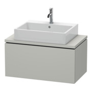 Duravit Meuble sous-lavabo Compact L-Cube 82x47,7 cm, béton gris, f Kons, 1 tiroir
