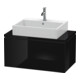 Duravit Meuble sous-lavabo Compact L-Cube 82x47,7 cm, blanc brillant, 1 tiroir-1