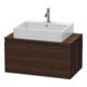 Duravit Meuble sous lavabo Compact L-Cube 82x47,7 cm, noyer, pour console, 1 tiroir-1