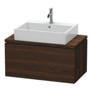 Duravit Meuble sous lavabo Compact L-Cube 82x47,7 cm, noyer, pour console, 1 tiroir
