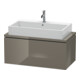 Duravit Meuble sous-lavabo Compact L-Cube 92x47,7 cm, blanc brillant, 1 tiroir-1