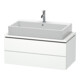 Duravit Meuble sous-lavabo Compact L-Cube 92x47,7 cm, blanc mat, 2 tiroirs-1