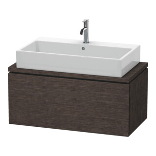 Duravit Meuble sous lavabo Compact L-Cube 92x47,7 cm, chêne foncé, 1 tiroir