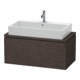 Duravit Meuble sous lavabo Compact L-Cube 92x47,7 cm, chêne foncé, 1 tiroir-1