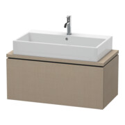 Duravit Meuble sous lavabo Compact L-Cube 92x47,7 cm, lin, pour console, 1 tiroir