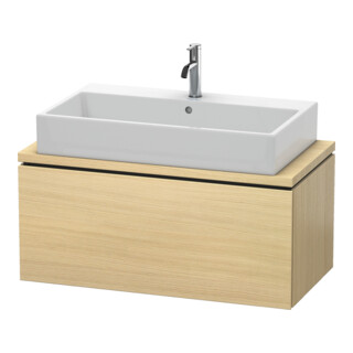 Duravit Meuble sous lavabo Compact L-Cube 92x47,7 cm, méd. chêne, avec console, 1 tiroir