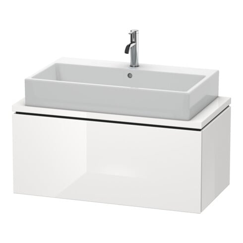 Duravit Meuble sous lavabo Compact L-Cube 92x47,7 cm, méd. chêne, avec console, 1 tiroir