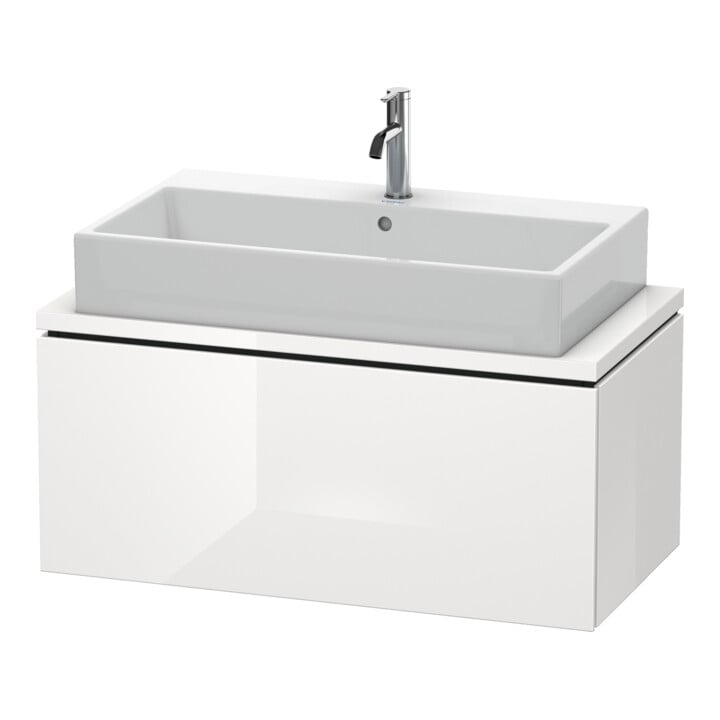 Duravit Meuble sous lavabo Compact L-Cube 92x47,7 cm, méd. chêne, avec console, 1 tiroir