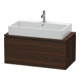 Duravit Meuble sous-lavabo Compact L-Cube 92x47,7 cm, noyer, 2 tiroirs-1