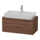 Duravit Meuble sous-lavabo Compact L-Cube 92x47,7 cm, noyer foncé, 1 tiroir-1