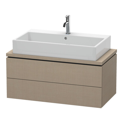 Duravit Meuble sous lavabo Compact L-Cube 92x47,7 cm, sans console, 2 tiroirs