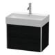 Duravit Meuble sous-lavabo Compact XSquare 58,4x39 cm, blanc œuf, 2 tiroirs, suspendu-1