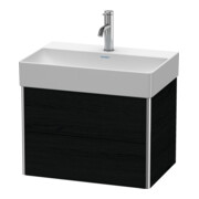 Duravit Meuble sous-lavabo Compact XSquare 58,4x39 cm, blanc œuf, 2 tiroirs, suspendu