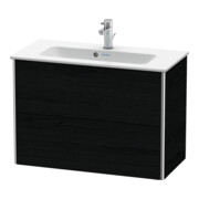 Duravit Meuble sous-lavabo Compact XSquare 81x38,8 cm, blanc œuf, 2 tiroirs, suspendu