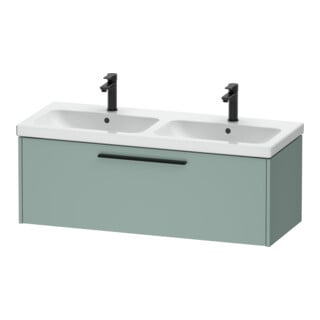 Duravit Meuble sous lavabo D-Code 118,4x40x46 cm, 1 tiroir, fjordgr. ma, Gr. sw