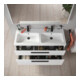 Duravit Meuble sous lavabo D-Code 118,4x55,5x46 cm, 2 tiroirs, blanc mat, gris anthracite-5