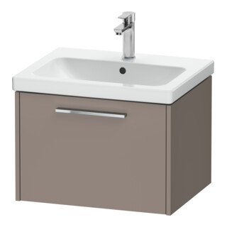 Duravit Meuble sous-lavabo D-Code 58,4x40x46 cm, 1 tiroir, bas. ma, chr.