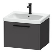 Duravit Meuble sous-lavabo D-Code 58,4x40x46 cm, 1 tiroir, graph ma, Gr. sw