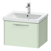 Duravit Meuble sous-lavabo D-Code 58,4x40x46 cm, 1 tiroir, vert ma, Gr. chr-1