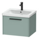 Duravit Meuble sous-lavabo D-Code 58,4x40x46cm, 1 porte, fjordgr. ma, Gr. sw-1