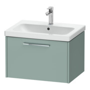 Duravit Meuble sous-lavabo D-Code 63,4x40x46 cm, 1 tiroir, fjordgr. ma, Gr. chr