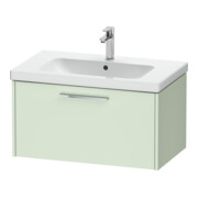 Duravit Meuble sous-lavabo D-Code 78,4x40x46 cm, 1 tiroir, vert ma, Gr. chr