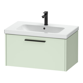 Duravit Meuble sous-lavabo D-Code 78,4x40x46 cm, 1 tiroir, vert ma, Gr. sw