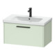 Duravit Meuble sous-lavabo D-Code 78,4x40x46 cm, 1 tiroir, vert ma, Gr. sw-1