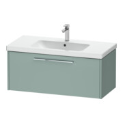 Duravit Meuble sous-lavabo D-Code 98,4x40x46 cm, 1 tiroir, fjord gris, chromé