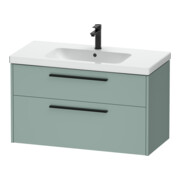 Duravit Meuble sous-lavabo D-Code 98,4x55,5x46 cm, 2 tiroirs, fjordg m, Gr. sw