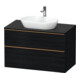 Duravit Meuble sous lavabo D-Neo 100x55 cm, b geb/Ei s, 2 SBK, 1 A, 1 Pl-1
