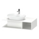 Duravit Meuble sous lavabo D-Neo 100x55 cm, blanc mat, 1 tiroir, 1 console, suspendu-1