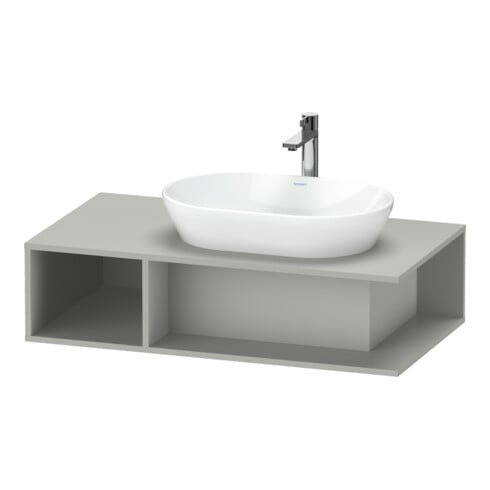 Duravit Meuble sous lavabo D-Neo 100x55 cm, blanc mat, 1 tiroir, 1 porte, suspendu